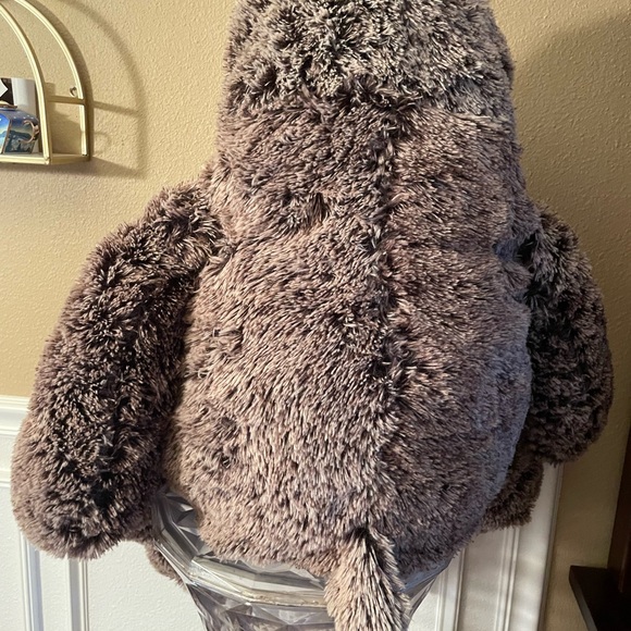 Plush JUMBO Sloth 36 Inch Fluffy Huge Sloth Plush Animal - Picture 10 of 14